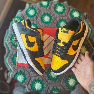 Nike Dunk Low Black/ University Gold-Black